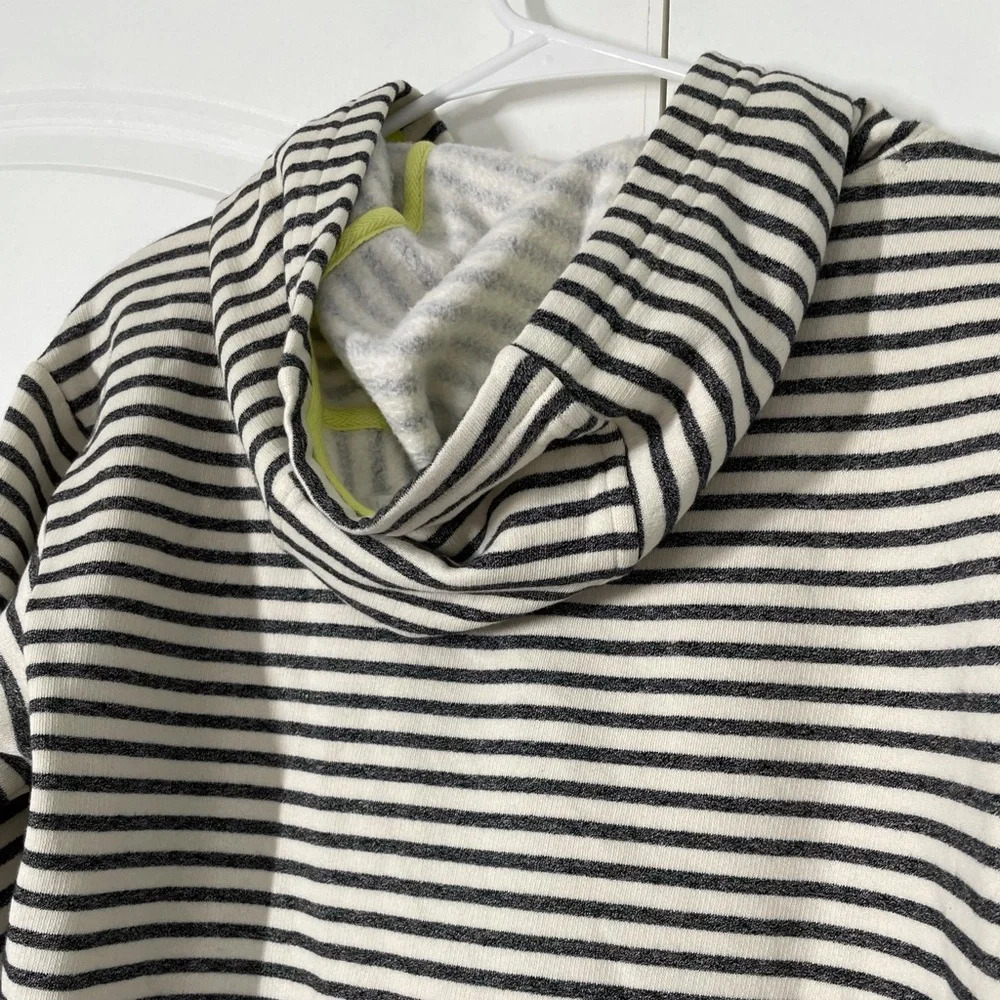 Lou & Grey Stripe Balloon Sleeves Hoodie size S - Picture 11 of 14